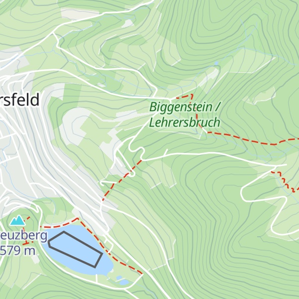 Map of Kreuzsteinchen