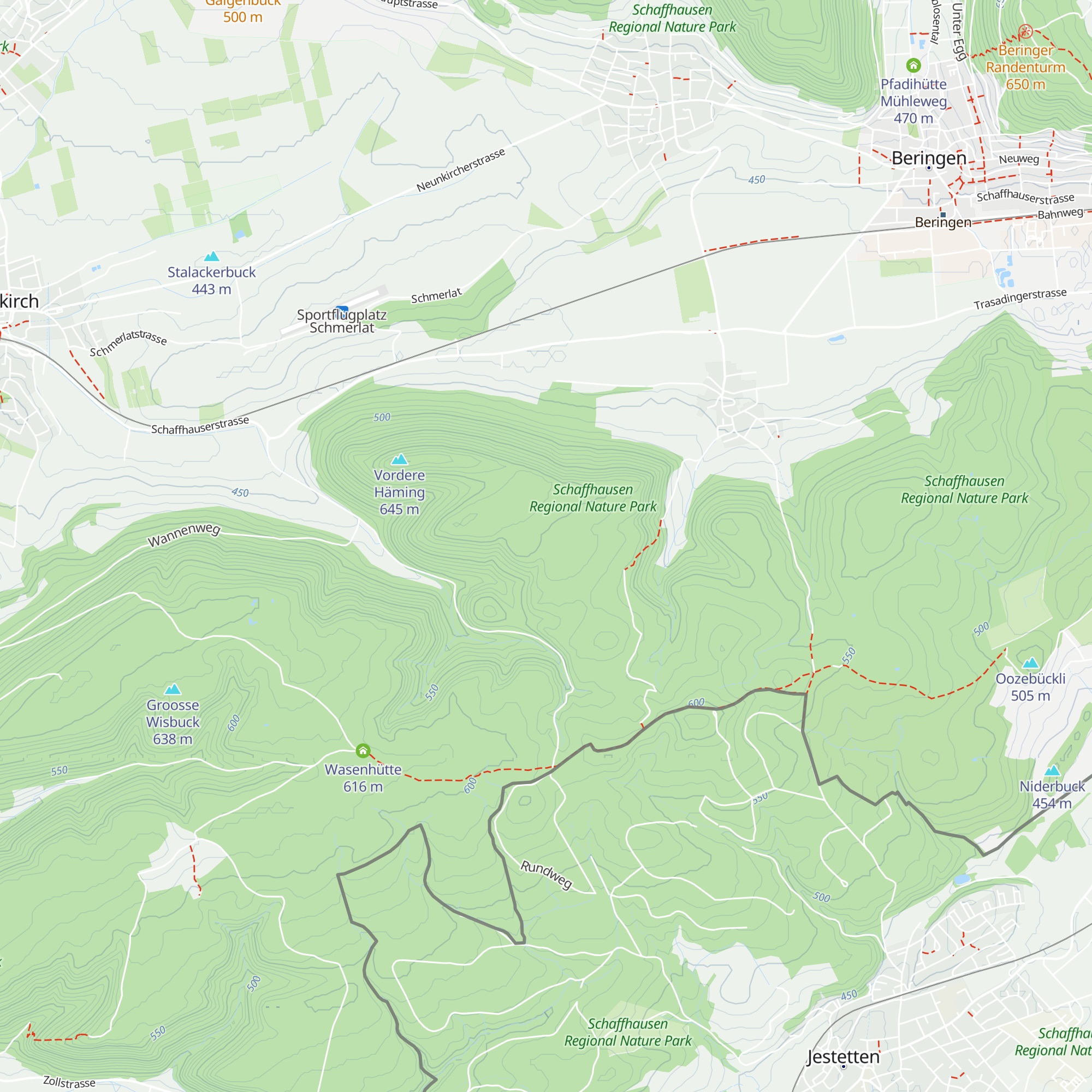 Häminghütte map