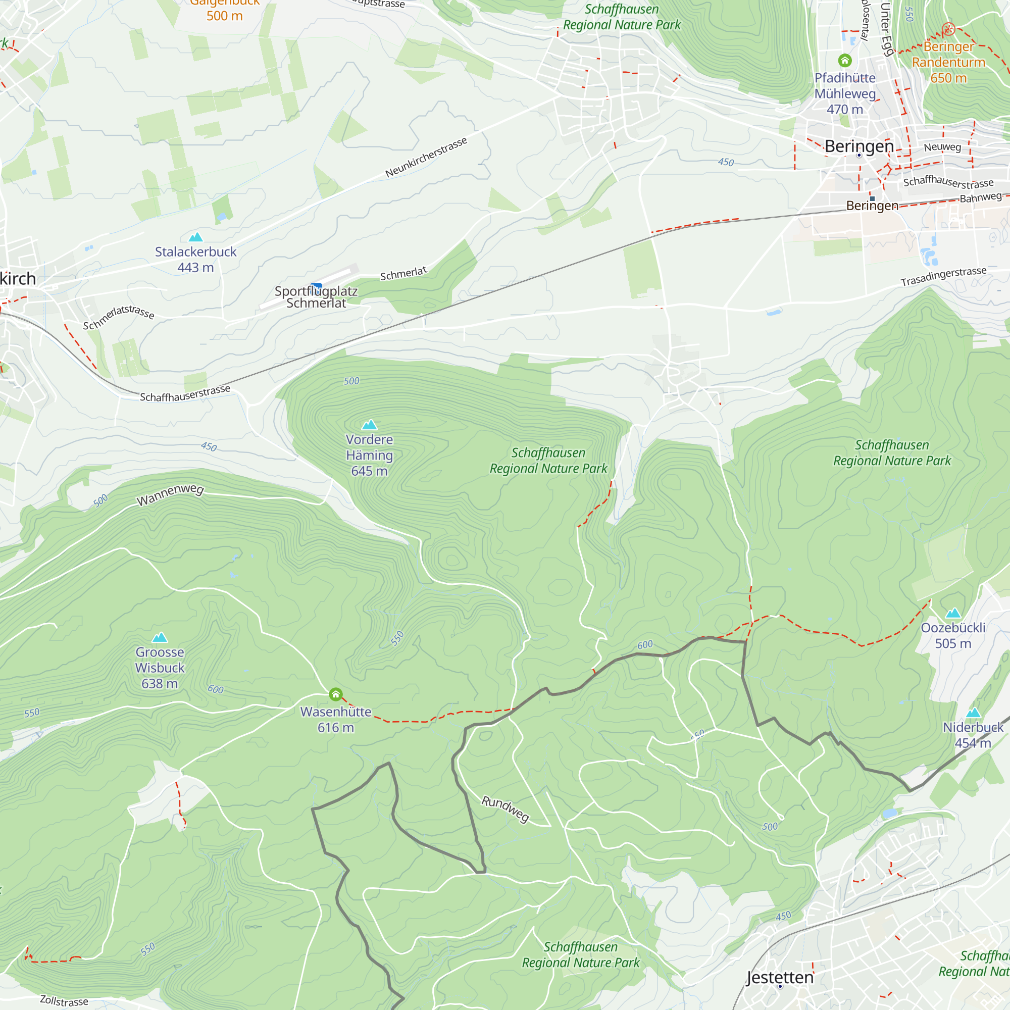 Häminghütte map