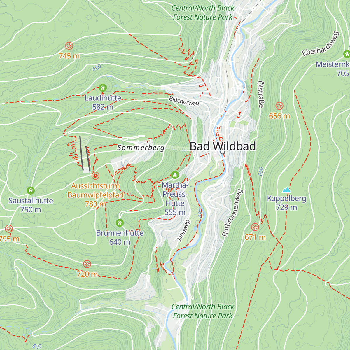 Martha-Preuss-Hütte map