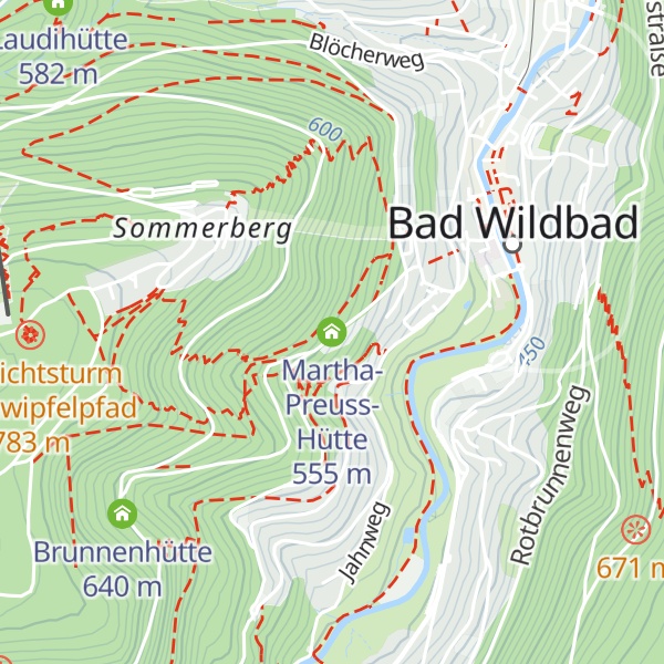 Map of Martha-Preuss-Hütte