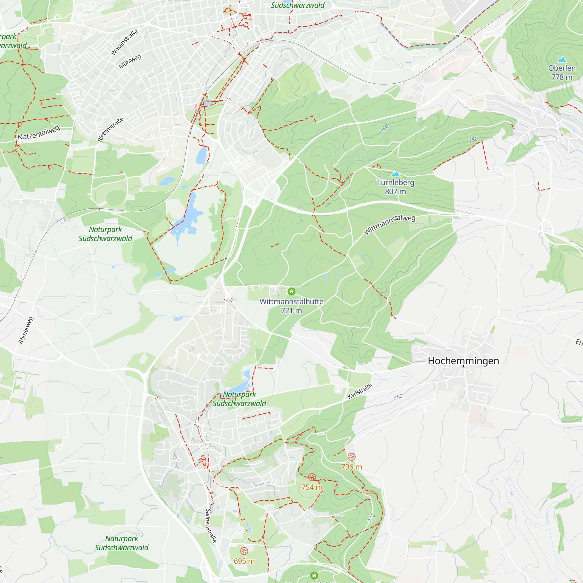 Wittmannstalhütte map