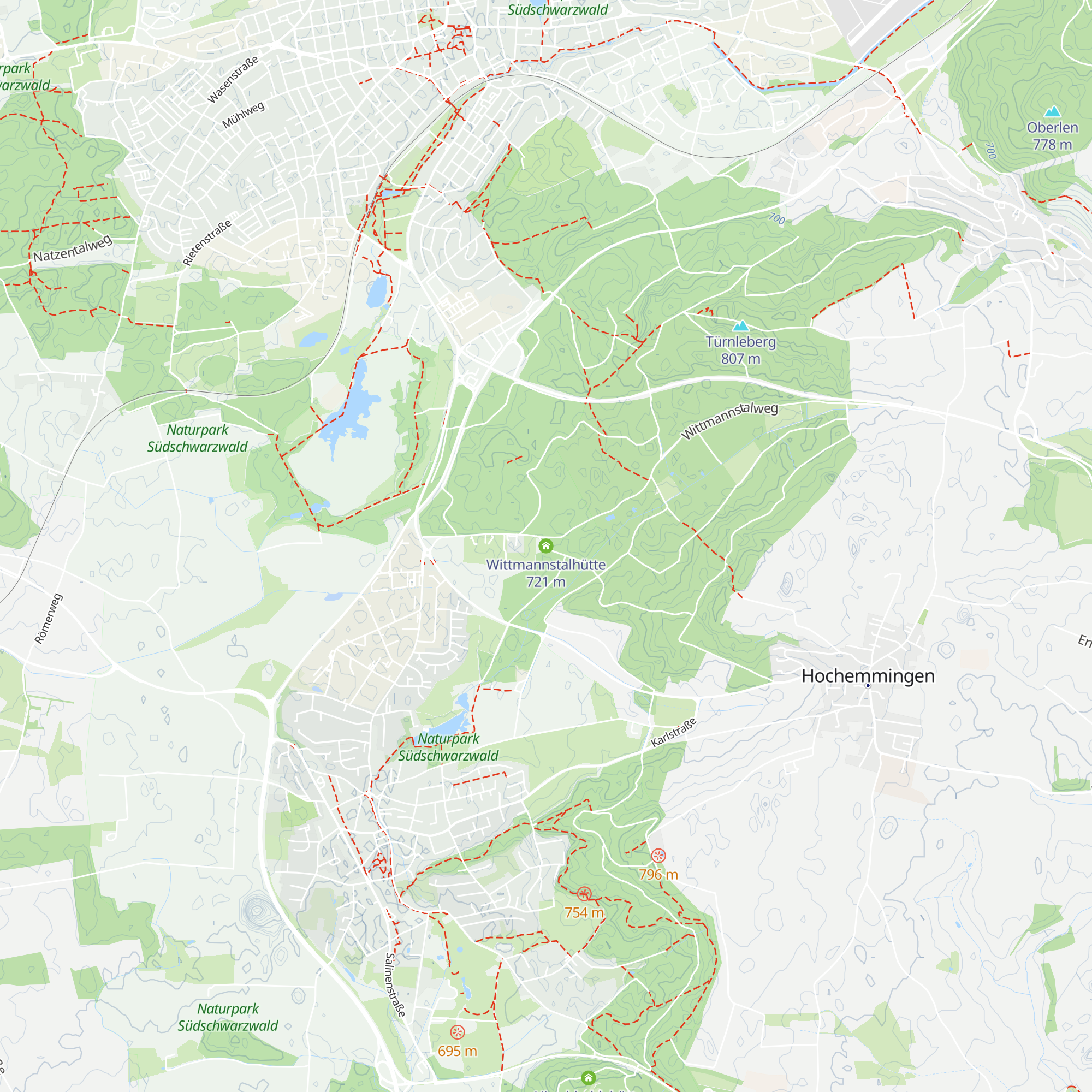 Wittmannstalhütte map