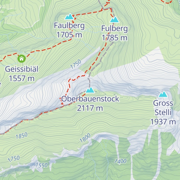 Map of Oberbauenstock