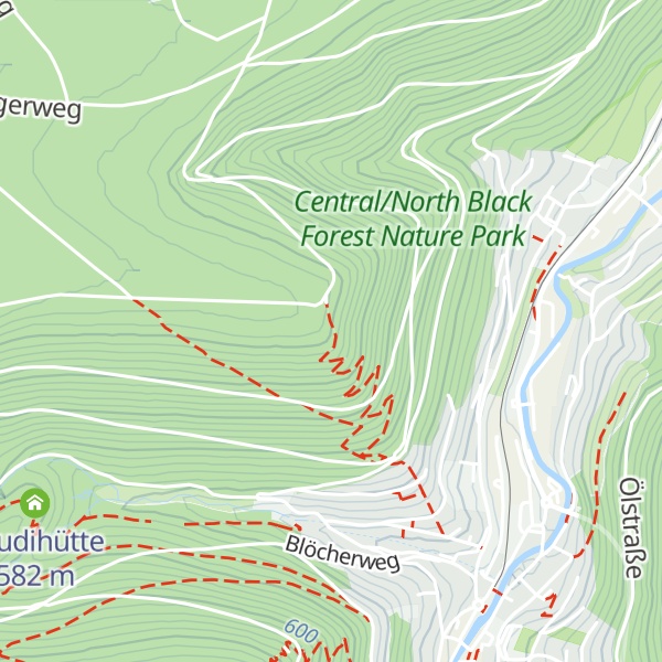 Map of Wetterfahnen-Hütte