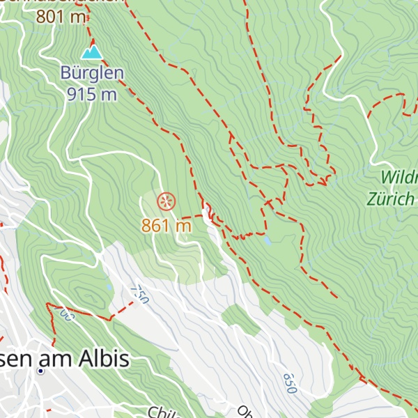 Map of Bergrestaurant Albishorn