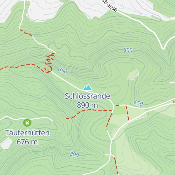 Map of Schlossrande