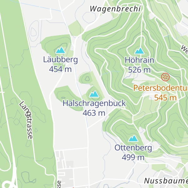 Map of Halschragenbuck