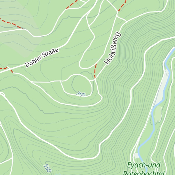 Map of Heuberg