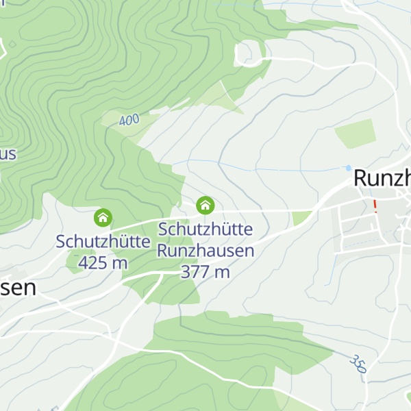 Map of Schutzhütte Runzhausen
