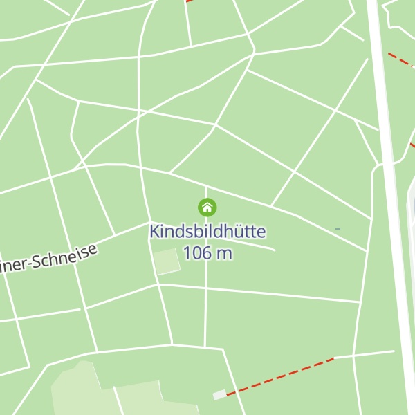 Map of Kindsbildhütte