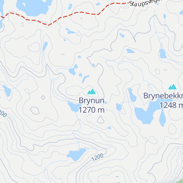 Map of Brynun