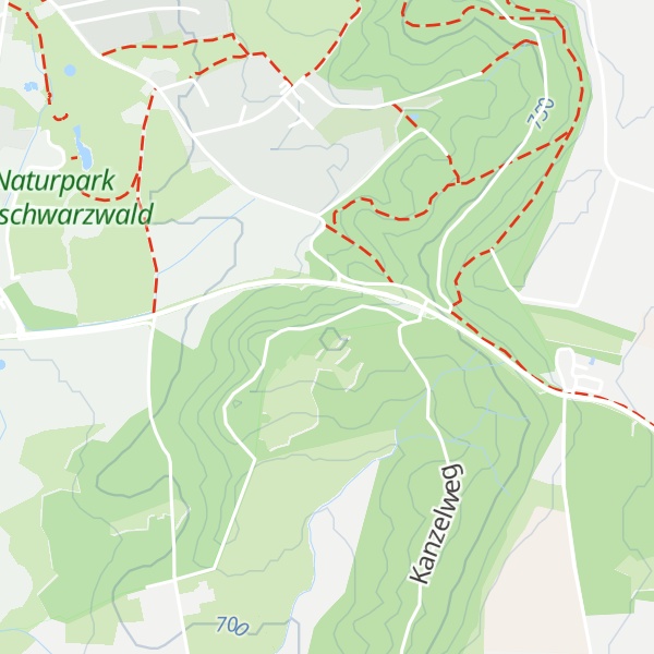 Map of Hirschhaldehütte
