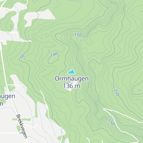 Map of Ormhaugen