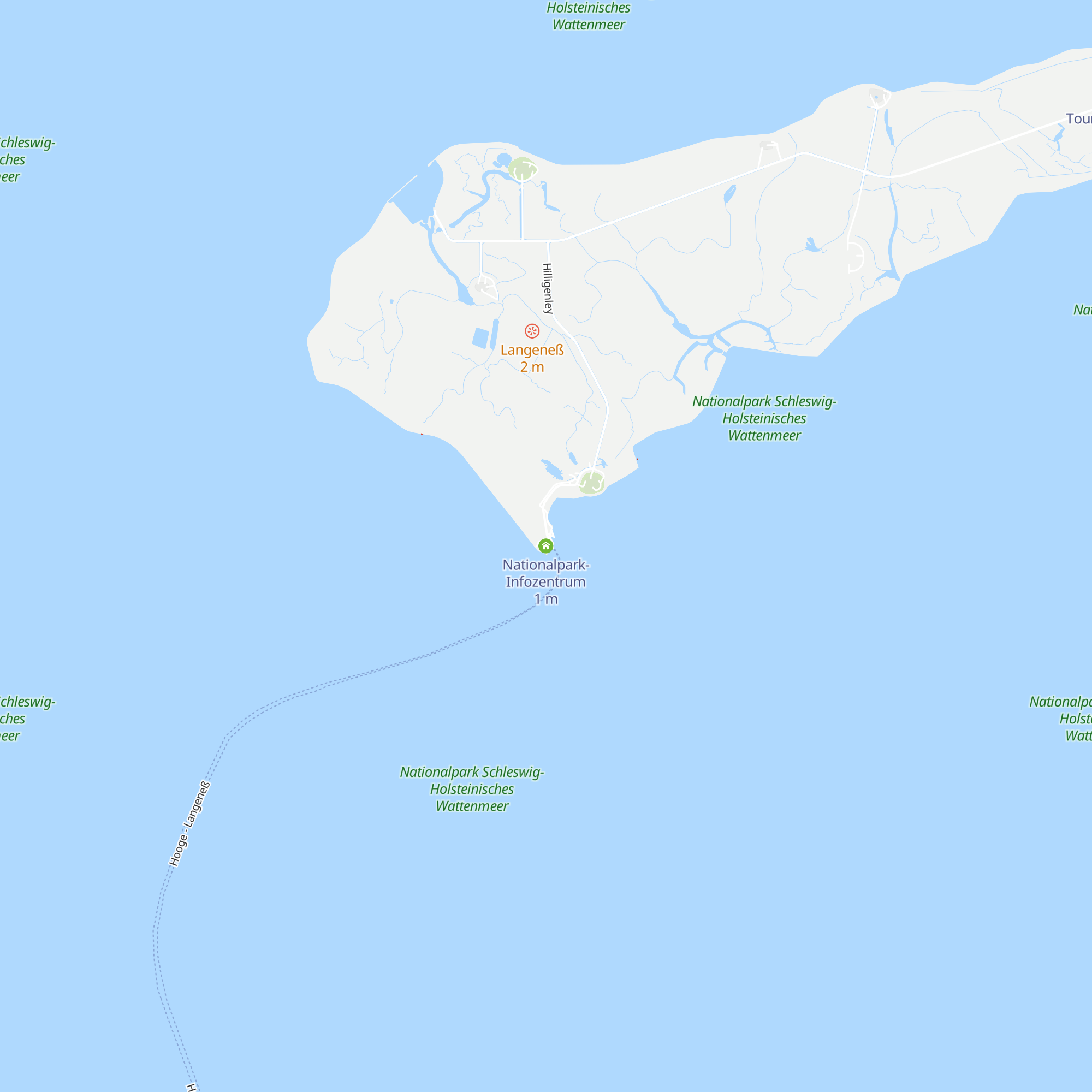 Nationalpark-Infozentrum map