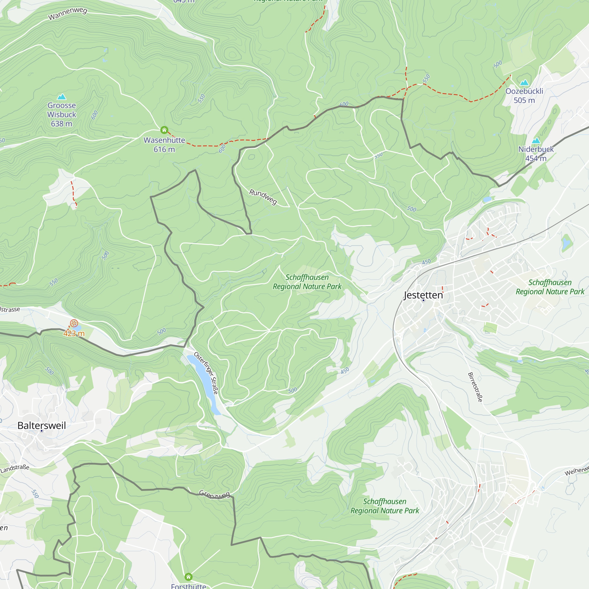 Gunzenriedhofhütte map