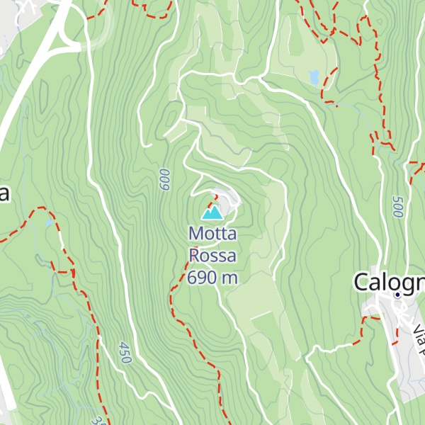 Map of Motta Rossa