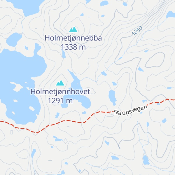 Map of Luvestabben