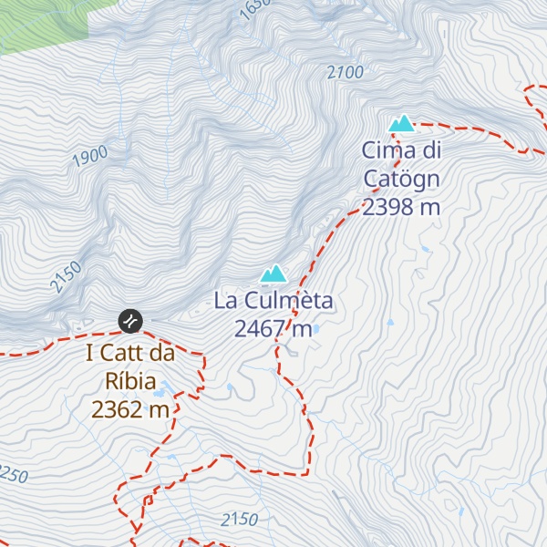 Map of La Culmèta