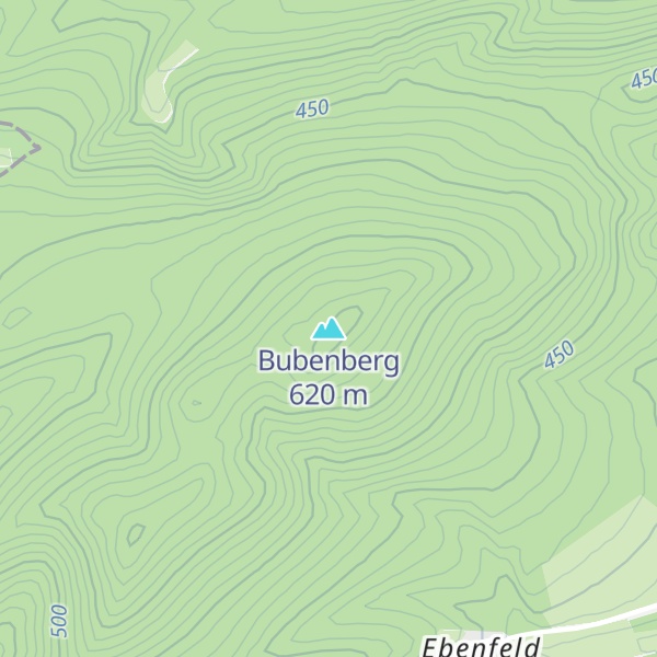 Map of Bubenberg