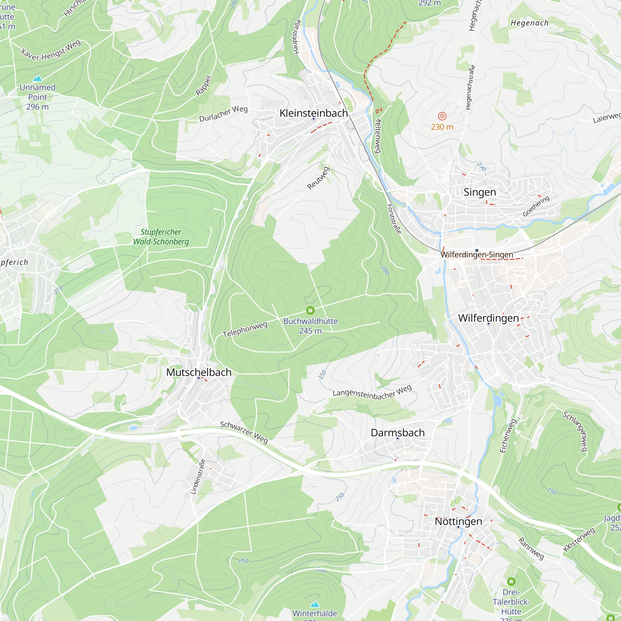Buchwaldhütte map