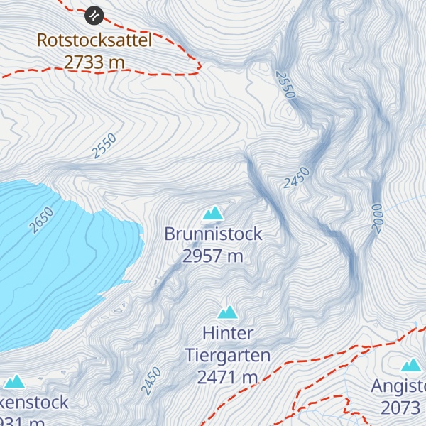 Map of Brunnistock