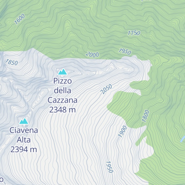 Map of Alpe Cranzünasc