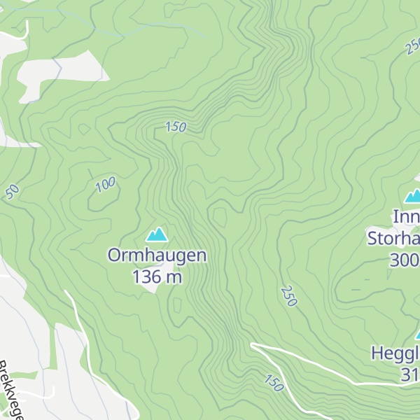Map of Sauhaugen