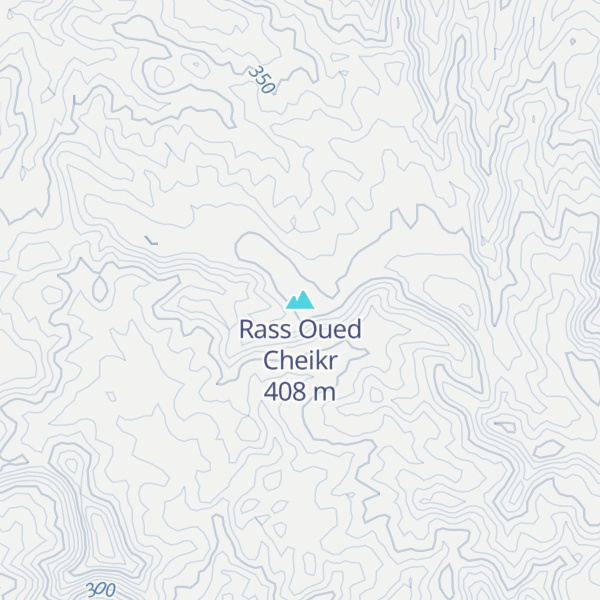 Map of Rass Oued Cheikr