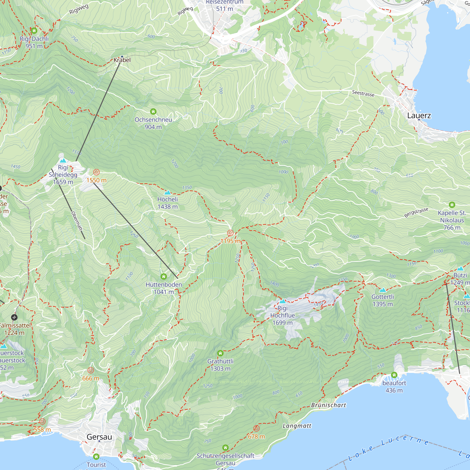 Zum Gätterlipass map