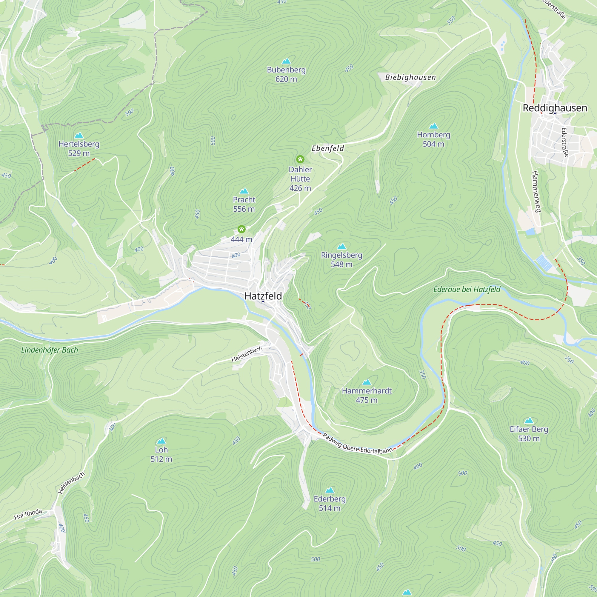 Schutzhütte Burgruine map
