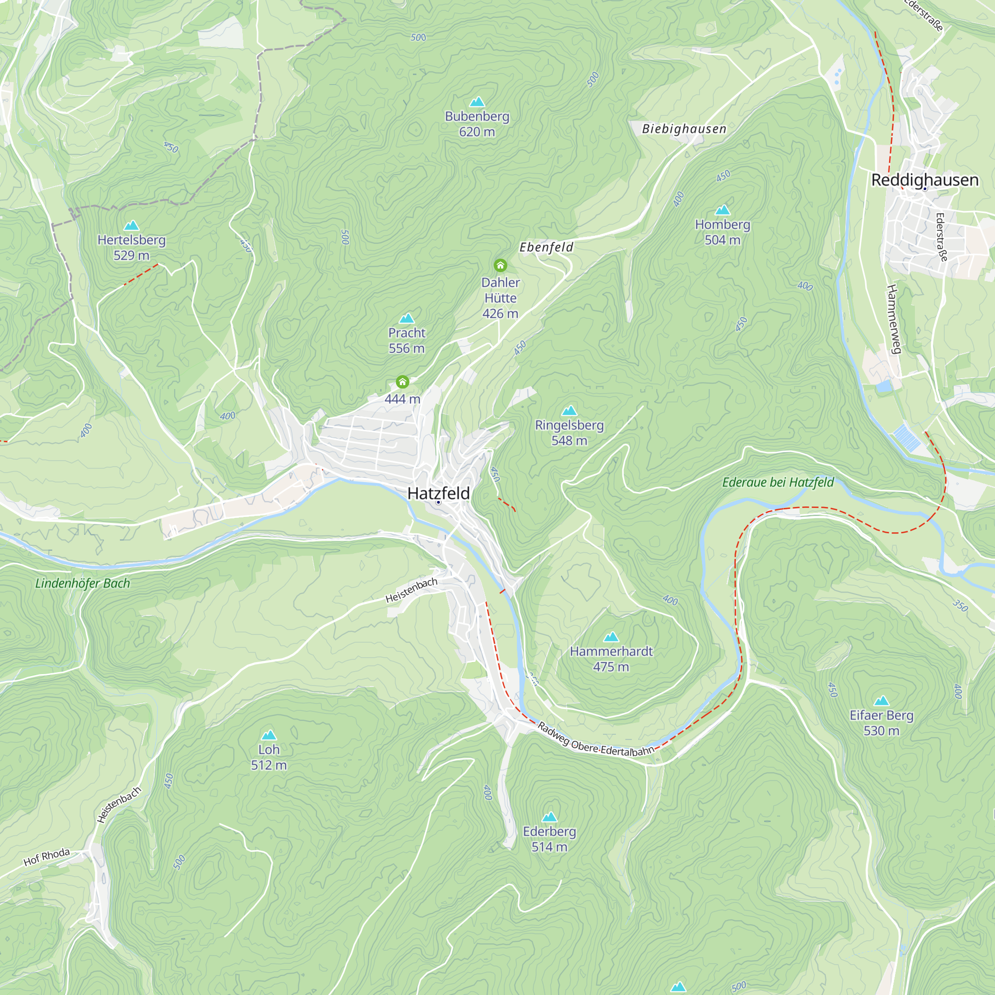 Schutzhütte Burgruine map