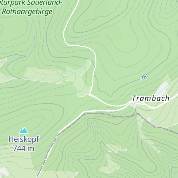 Map of Skihütte - Ski-Klub Wunderthausen
