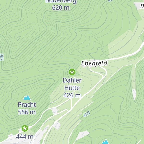 Map of Dahler Hütte