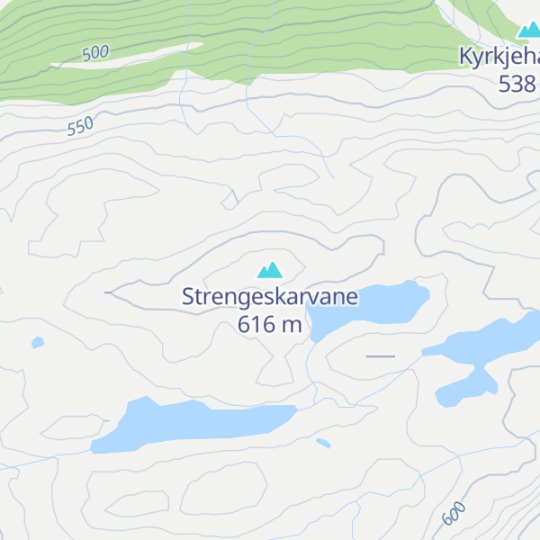Map of Strengeskarvane