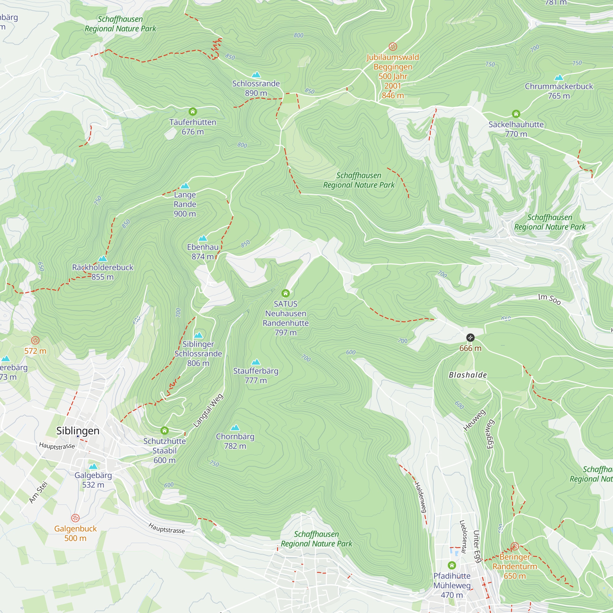 Stadtratshütte map