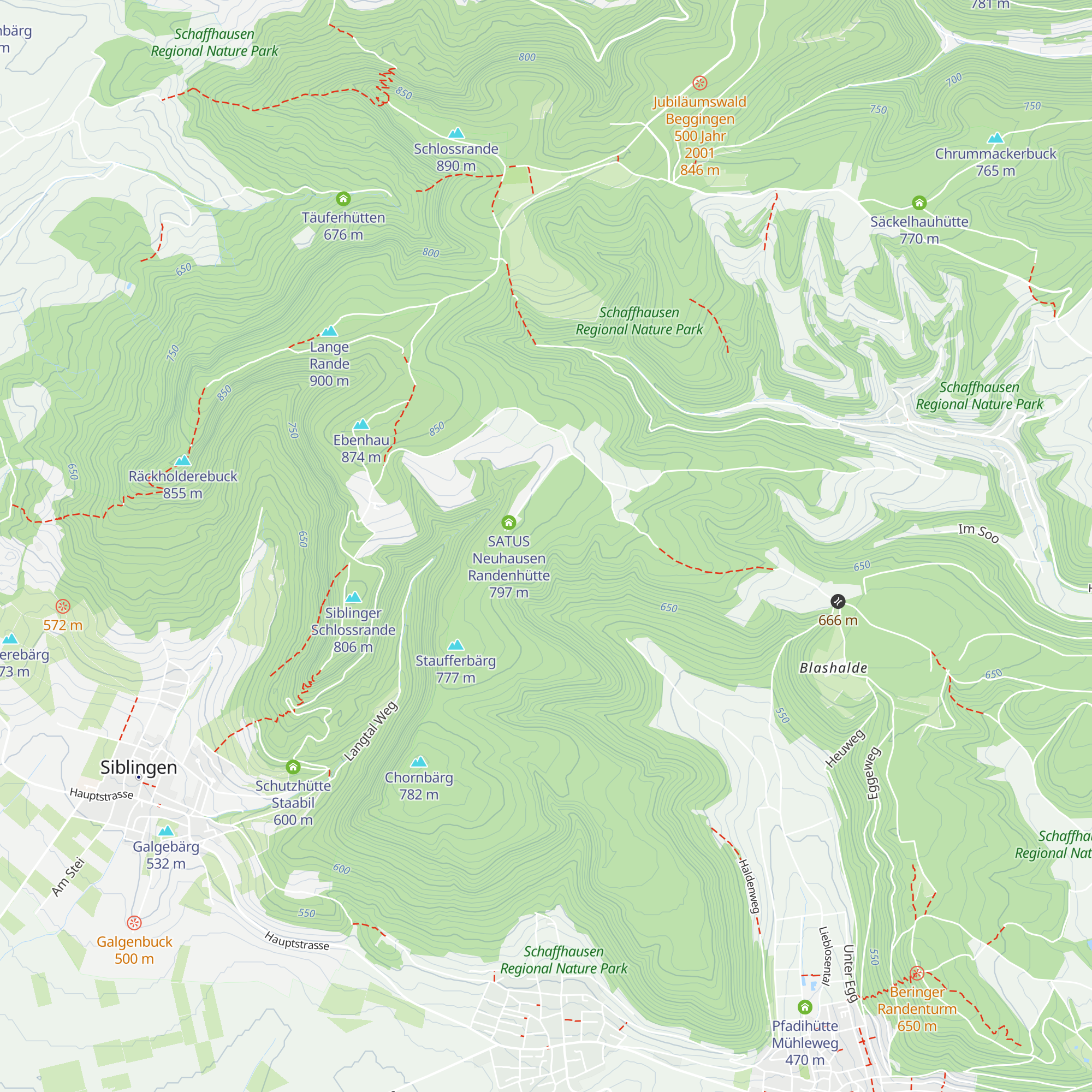 Stadtratshütte map