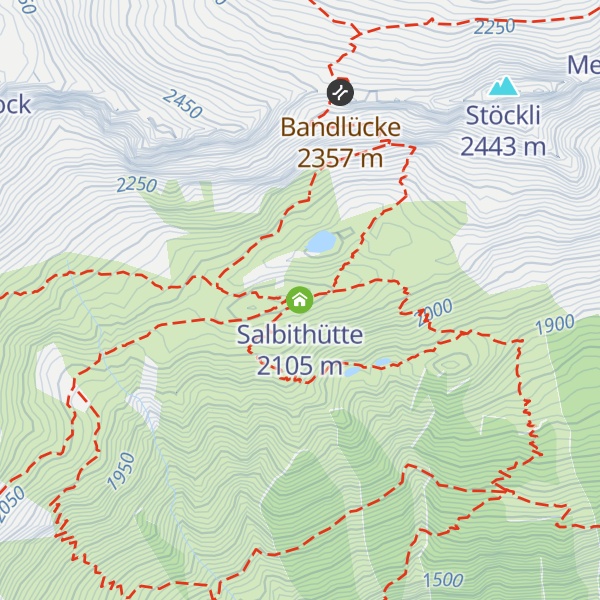 Map of Salbithütte