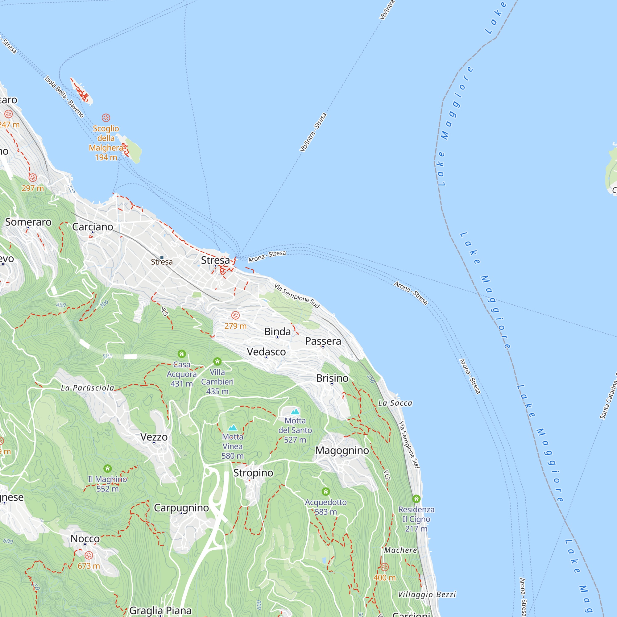 Volpe map