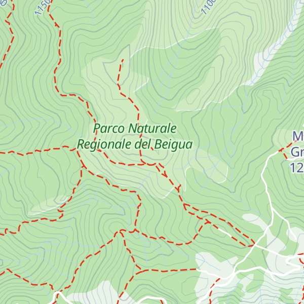 Map of Bric Veciri