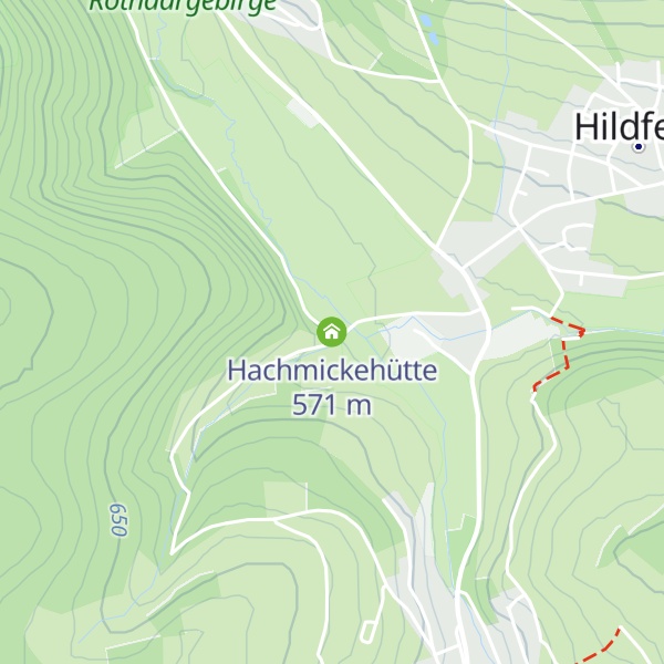 Map of Hachmickehütte