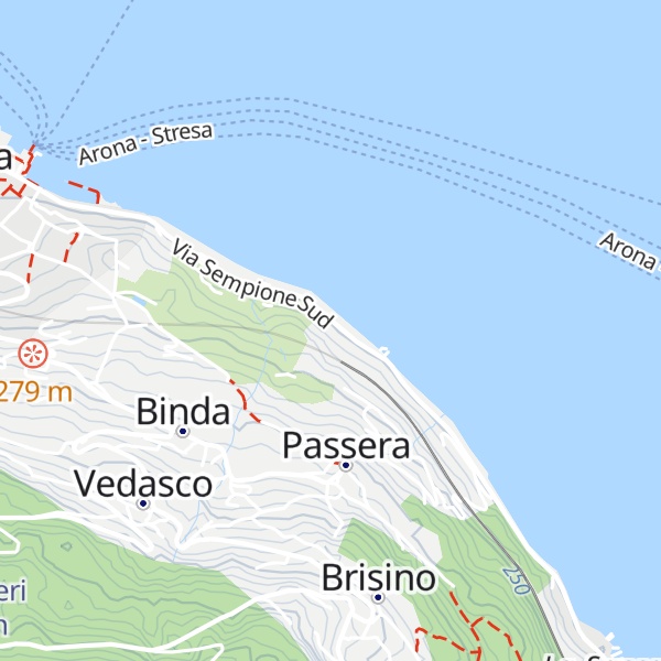 Map of Villa Excelsior Niobe - Lupa