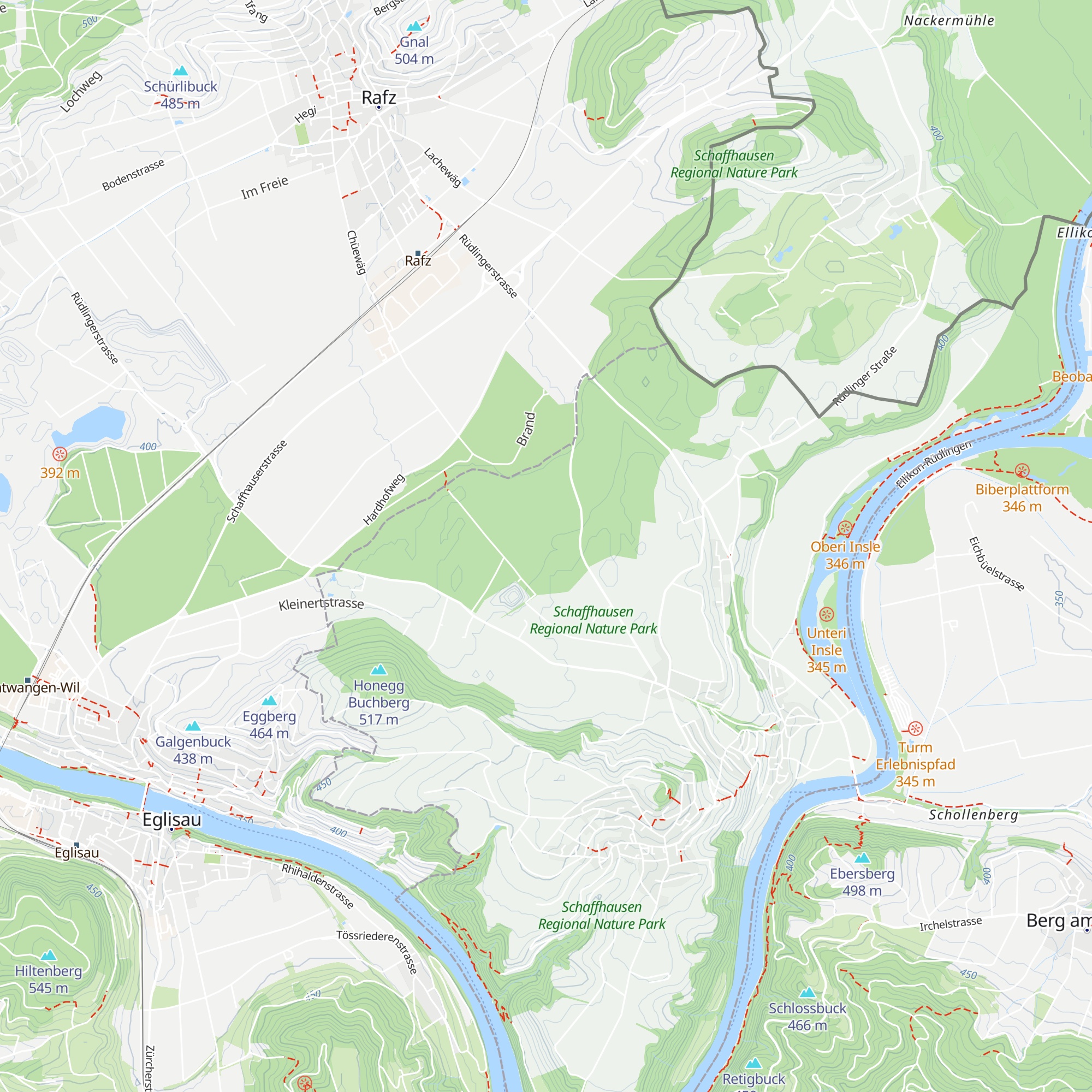 Waldhütte Warthau map