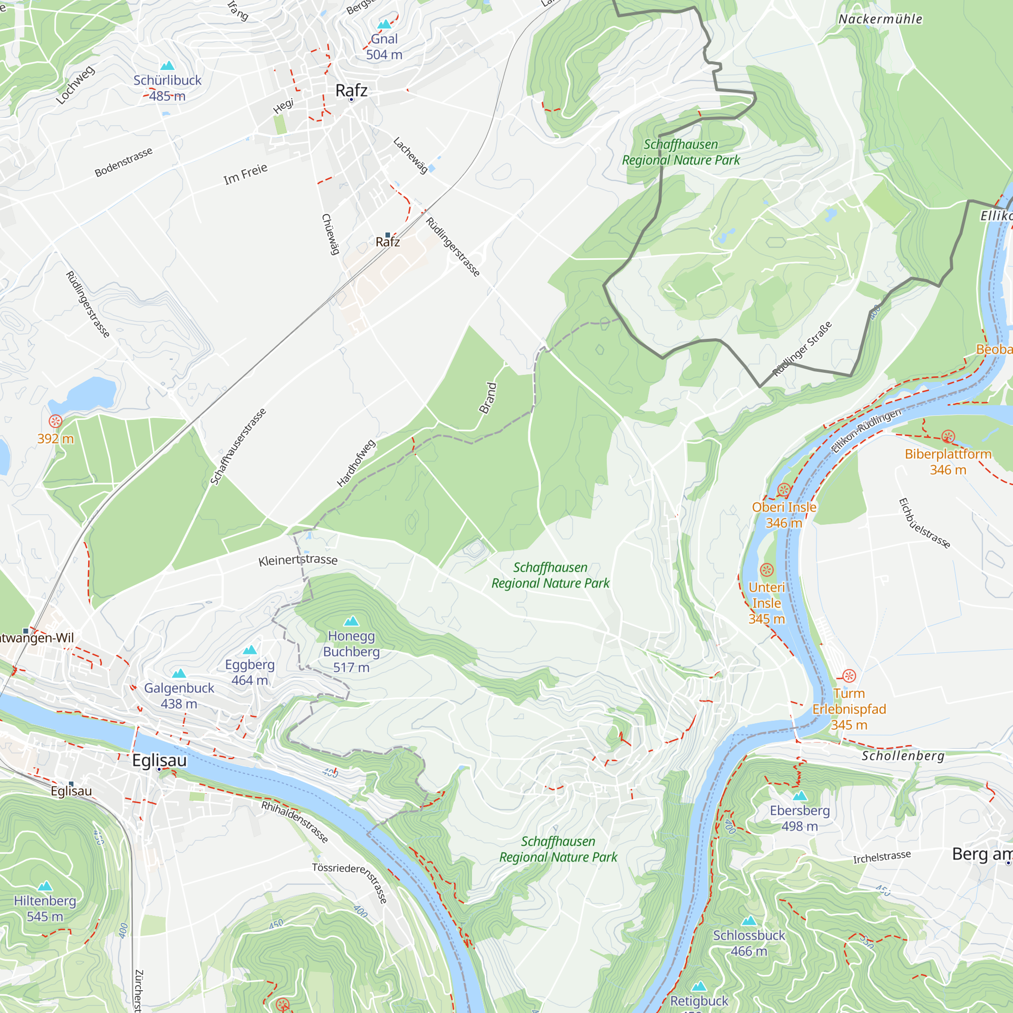 Waldhütte Warthau map