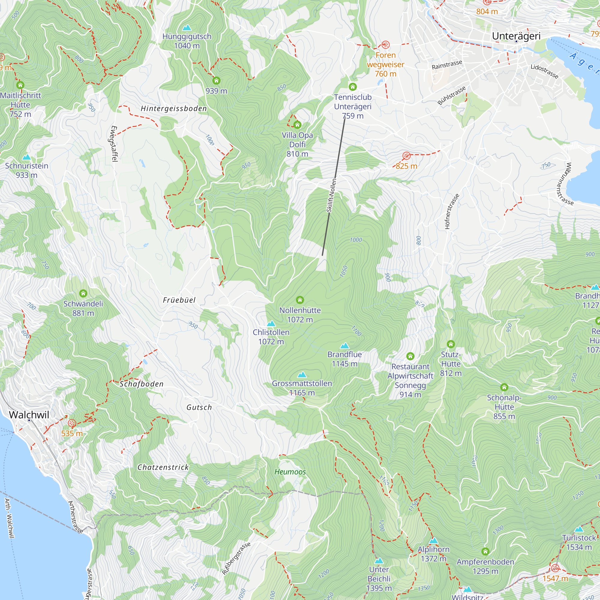 Nollenhütte map