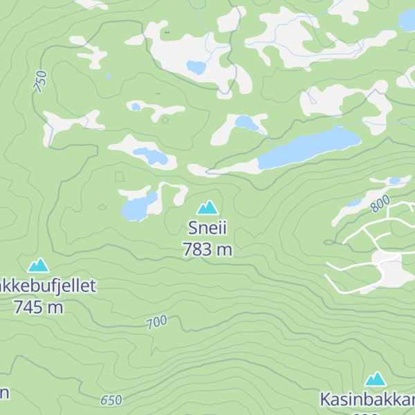 Map of Sneii
