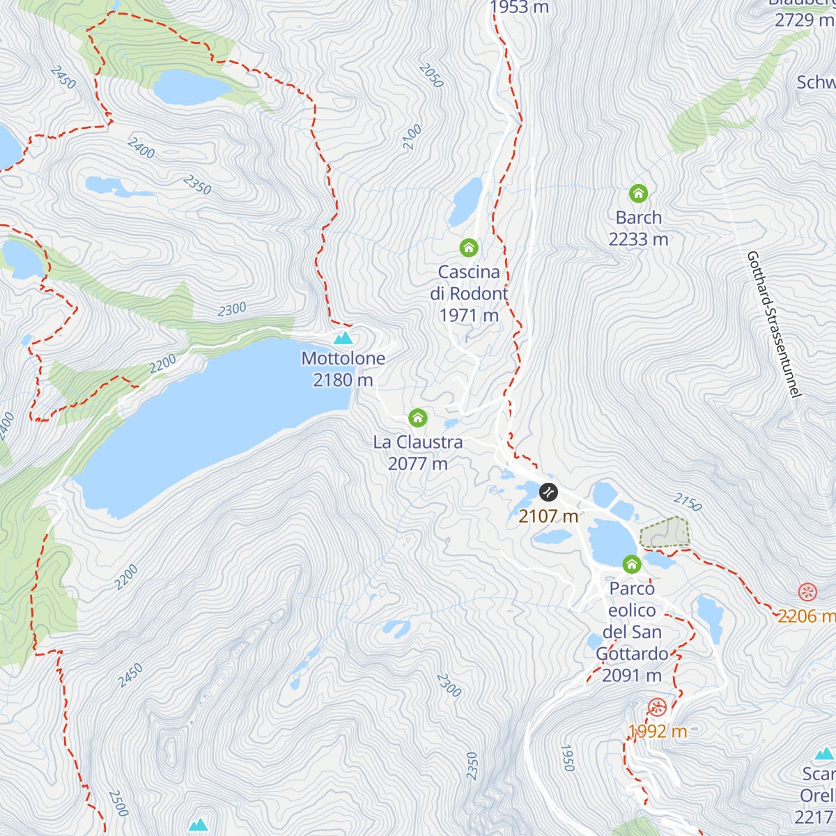 La Claustra map