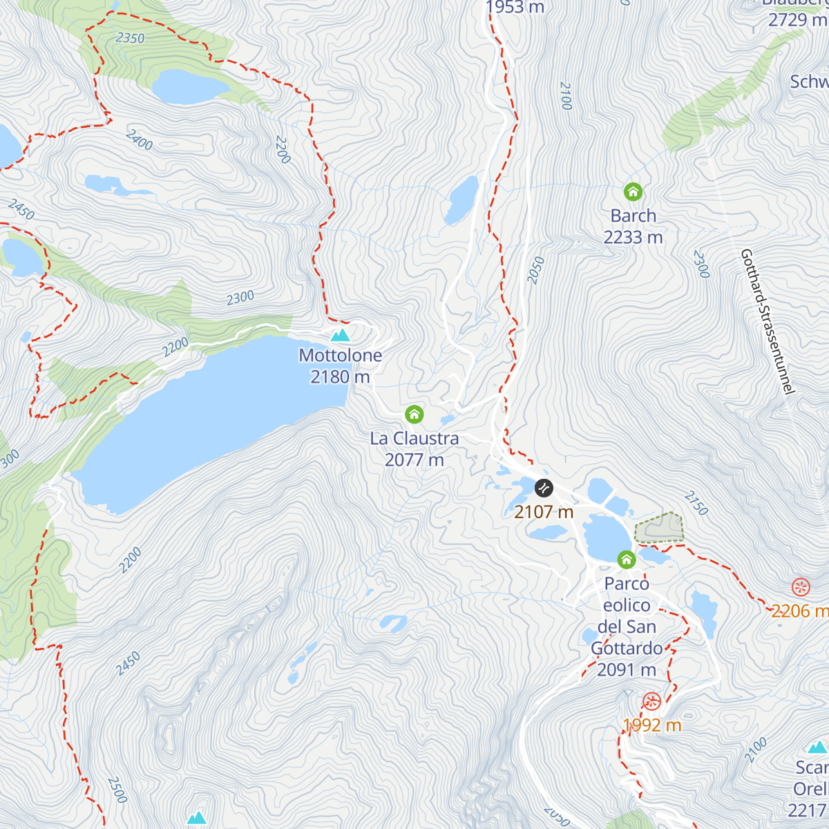 La Claustra map