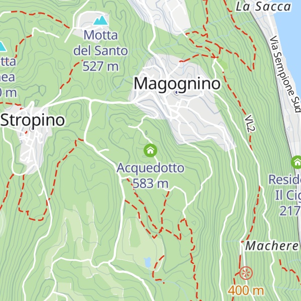 Map of Acquedotto