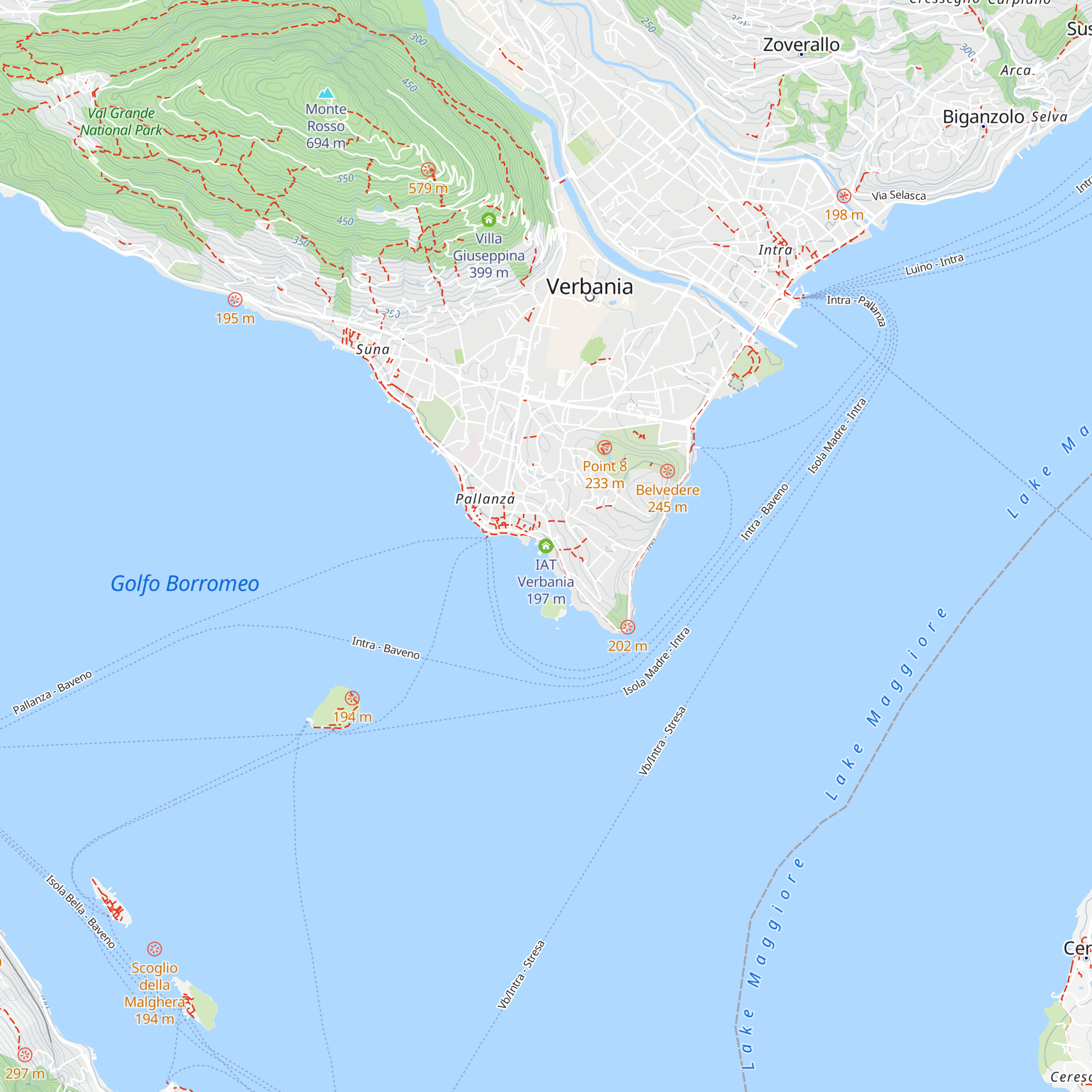 IAT Verbania map